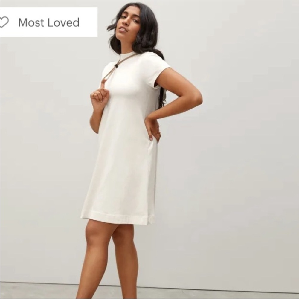 Everlane NWT The Weekend Swing Dress in Canvas